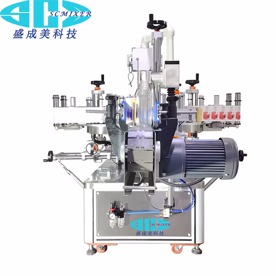Automatic Mushroom Sauce Glass Bottle Filling Sealing Equipment Capping Labeling Machine